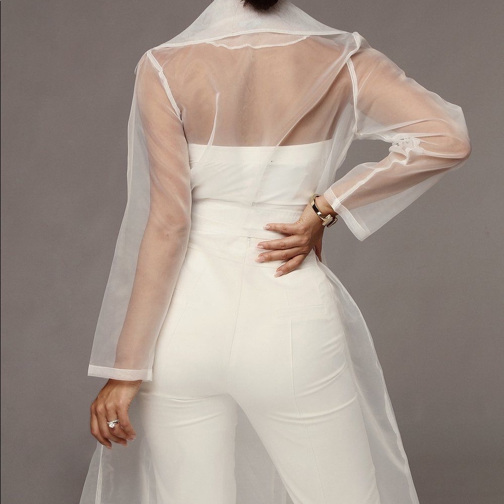 Cornwell sheer coat